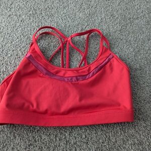 Victoria's secret bundle lace up sports bras Small Red